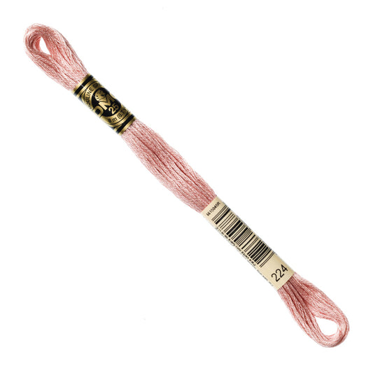 DMC Embroidery Floss - Very Light Shell Pink 224 image 1