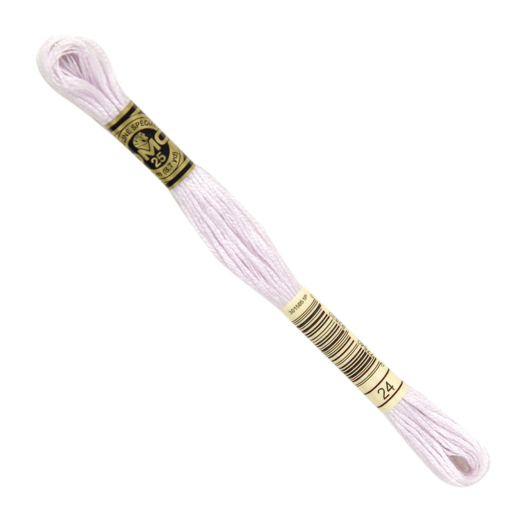 DMC Embroidery Floss - White Lavender 24 image 1