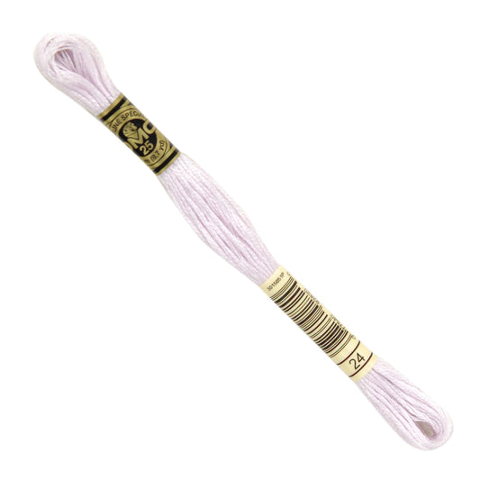 DMC Embroidery Floss - White Lavender 24 image 1