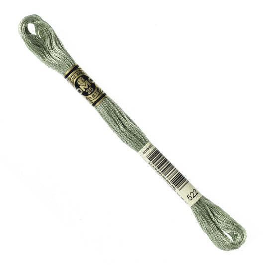 DMC Embroidery Floss - Fern Green 522 image 1