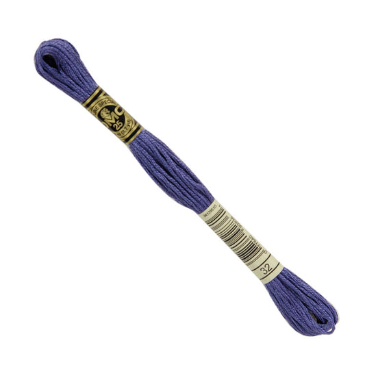 DMC Embroidery Floss - Dark Blueberry 32 image 1