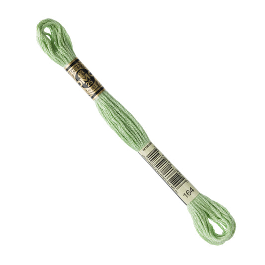 DMC Embroidery Floss - Light Forest Green 164 image 1
