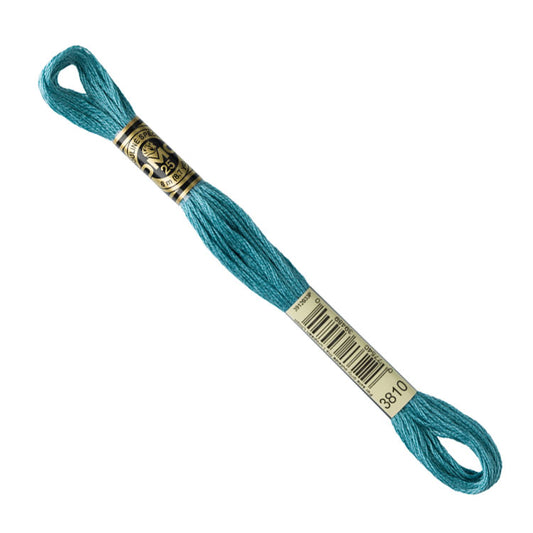 DMC Embroidery Floss - Dark Turquoise 3810 image 1