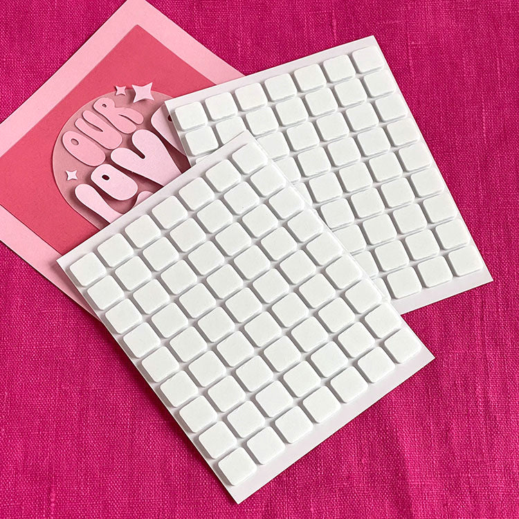Scrapbook Adhesives 3D Self Adhesive Foam Squares - White - 0.5" x 0.5" image 2