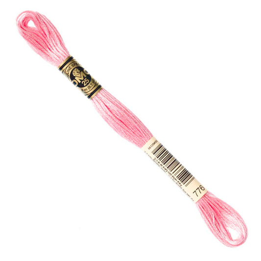 DMC Embroidery Floss - Medium Pink 776 image 1