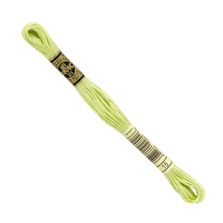 DMC Embroidery Floss - Apple Green 15 image 1