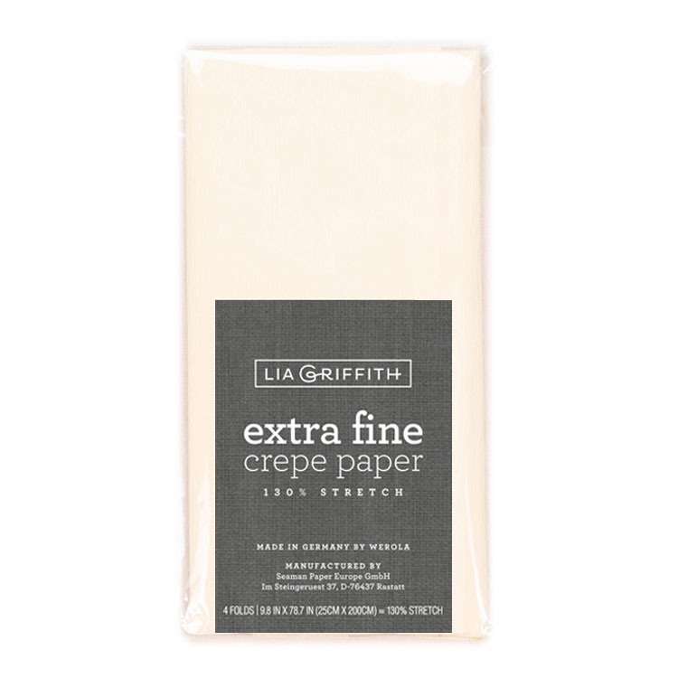 Lia Griffith Crepe Paper Extra Fine - Vanilla image 0