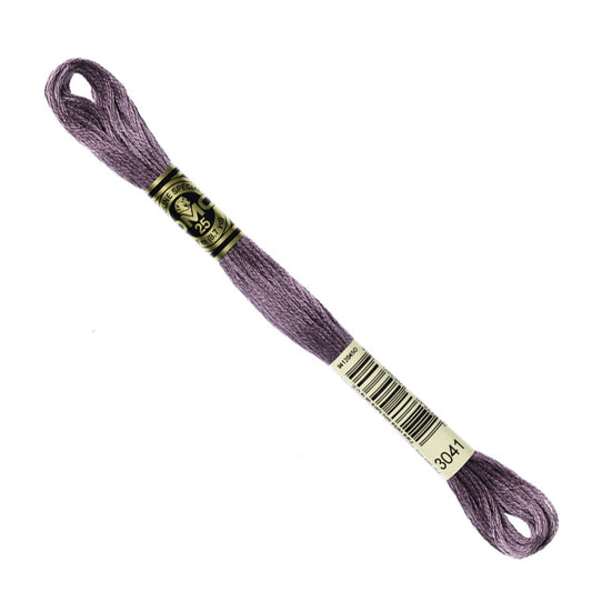 DMC Embroidery Floss - Medium Antique Violet 3041 image 1