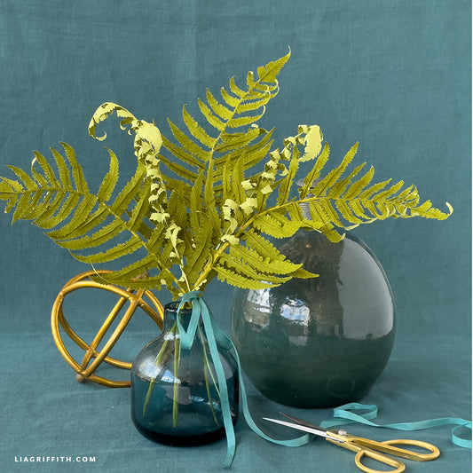 Double-Sided Crepe Paper - Green Tea & Cypress