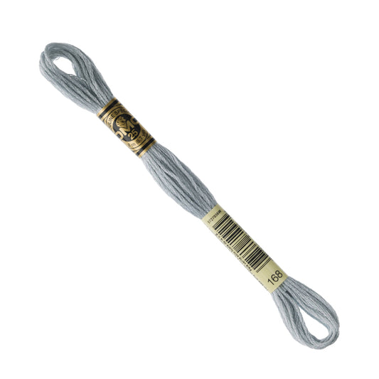 DMC Embroidery Floss - Very Light Pewter 168 image 1