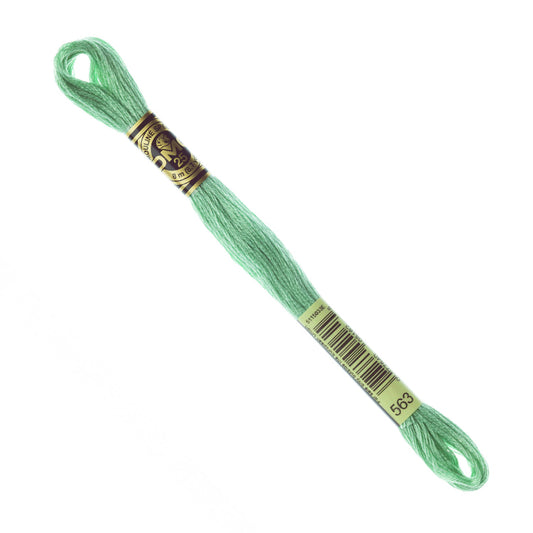 DMC Embroidery Floss — Light Jade Green 563 image 1