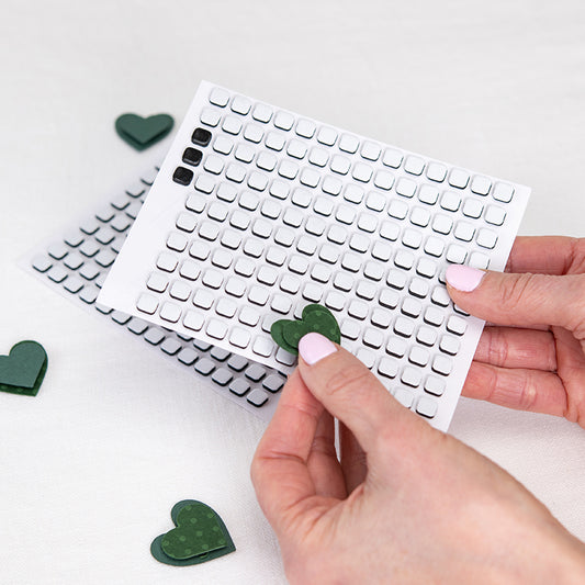 Scrapbook Adhesives 3D Self Adhesive Foam Squares - Black - 0.25" x 0.25" image 1