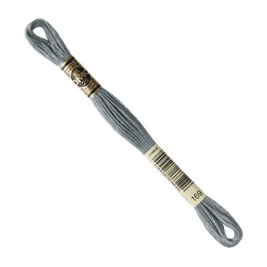 DMC Embroidery Floss — Very Light Pewter 169 image 1