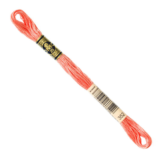 DMC Embroidery Floss - Light Coral 352 image 1