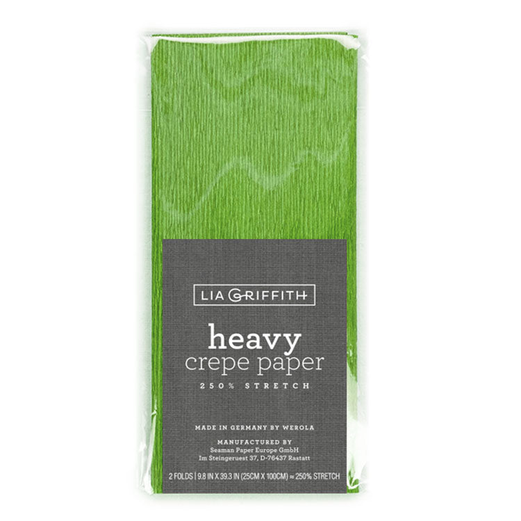 Lia Griffith Crepe Paper Heavy - Clover image 0