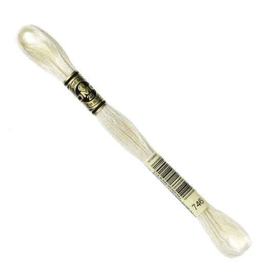 DMC Embroidery Floss - Off White 746 image 1