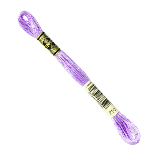 DMC Embroidery Floss - Medium Lavender 210 image 1
