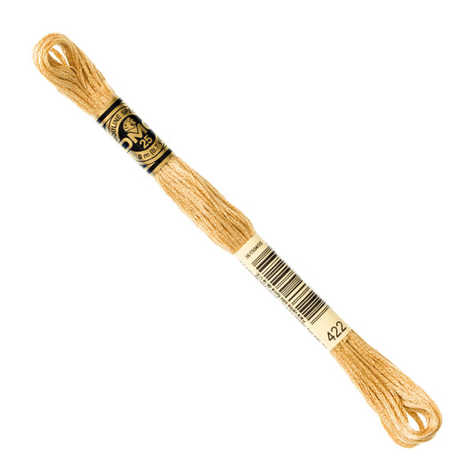 DMC Embroidery Floss - Light Hazelnut Brown 422 image 1