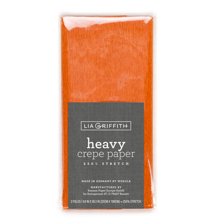 Lia Griffith Crepe Paper Heavy - Amber image 0