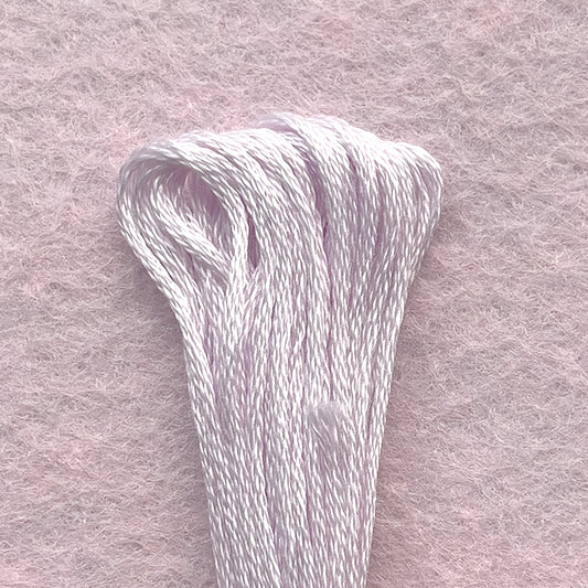 DMC Embroidery Floss - White Lavender 24 image 0