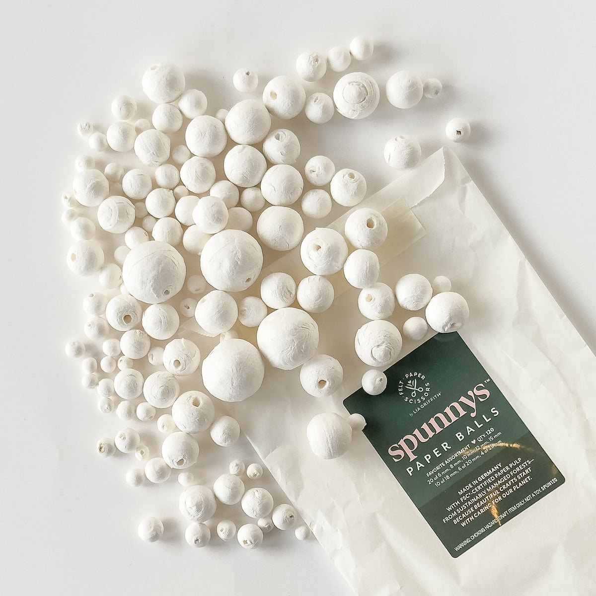 Spunnys™  Paper Balls Favorite Assortment - Pack of 120 image 0
