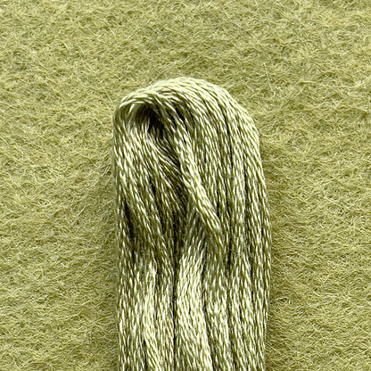 DMC Embroidery Floss - Green Gray 3053 image 0