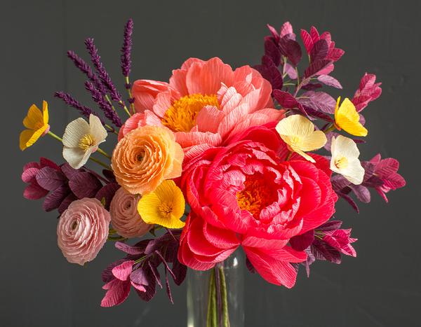 Lia Griffith Crepe Paper Heavy - English Garden image 2
