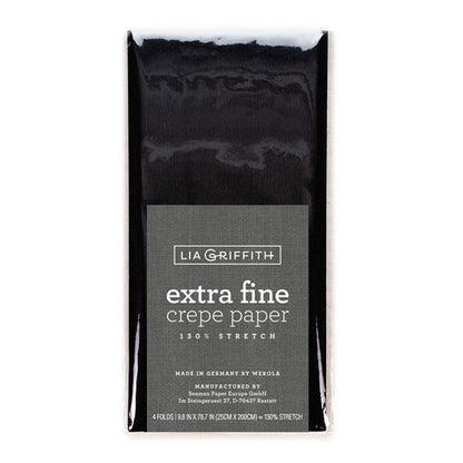 Lia Griffith Crepe Paper Extra Fine - Onyx image 0