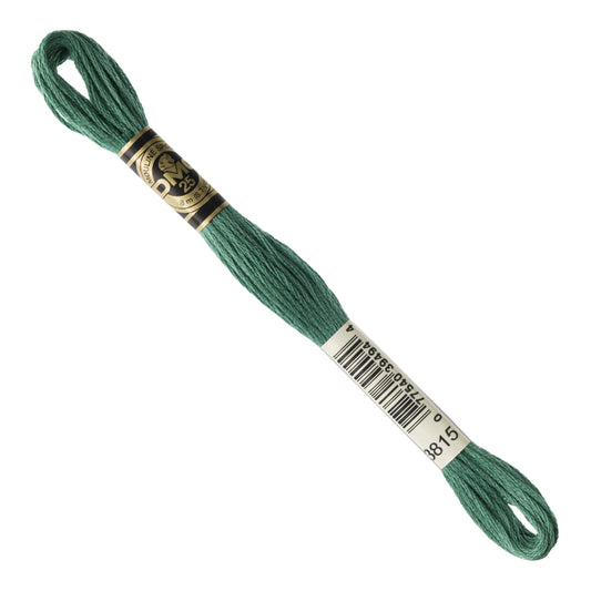 DMC Embroidery Floss - Dark Celadon Green 3815 image 1