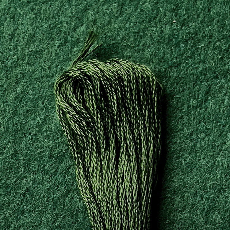 DMC Embroidery Floss - Dark Hunter Green 3345 image 0