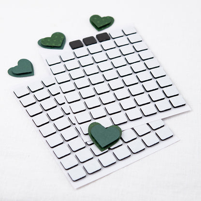 Scrapbook Adhesives 3D Self Adhesive Foam Squares - Black - 0.5" x 0.5" image 0