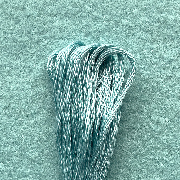 DMC Embroidery Floss - Light Turquoise 598 image 0