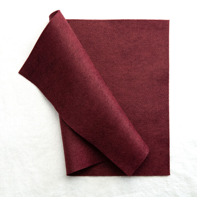 Wool Blend Felt - Wild Currant