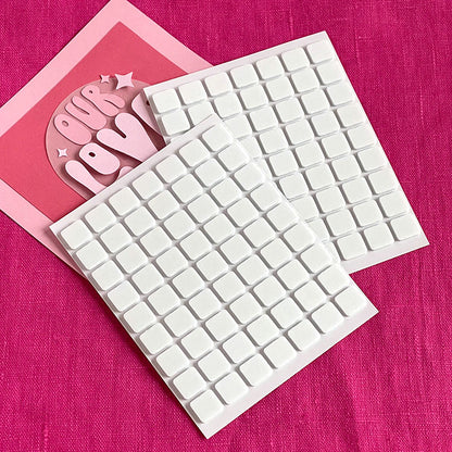 Scrapbook Adhesives 3D Self Adhesive Foam Squares - White - 0.5" x 0.5" image 2