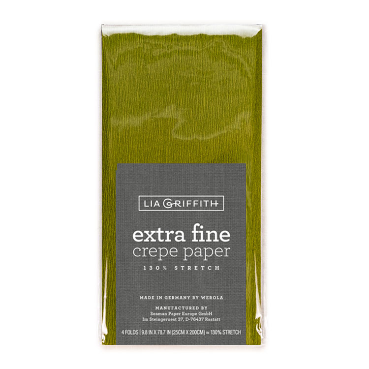 Lia Griffith Crepe Paper Extra Fine - Cypress image 0