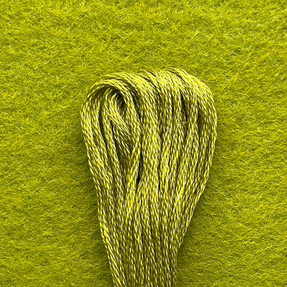 DMC Embroidery Floss —  Medium Light Moss Green 166 image 0