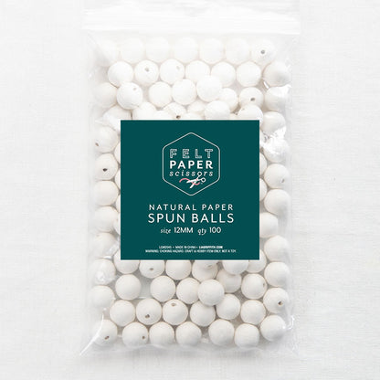 Lia Griffith Paper Spun Balls 12mm - Pack of 100 image 3
