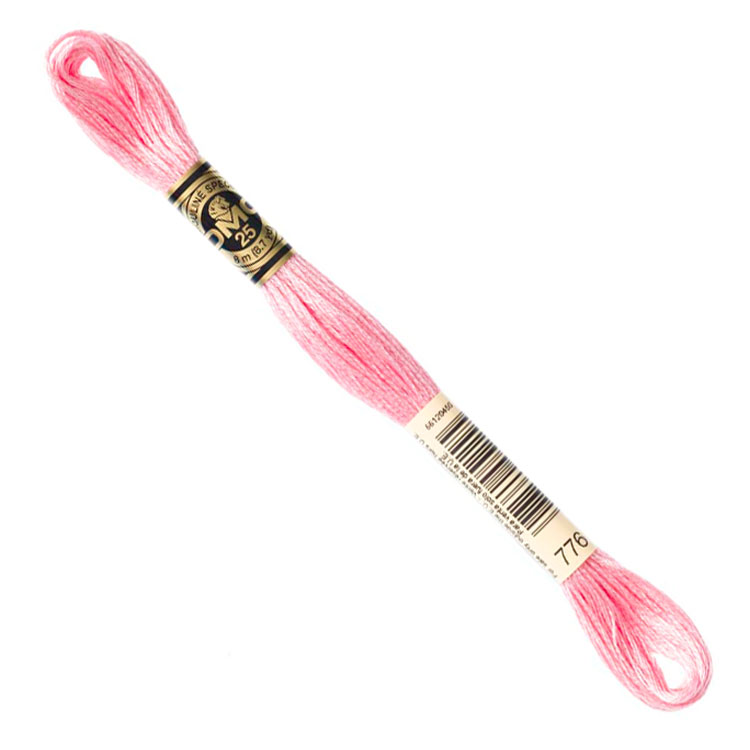 DMC Embroidery Floss - Medium Pink 776 image 1