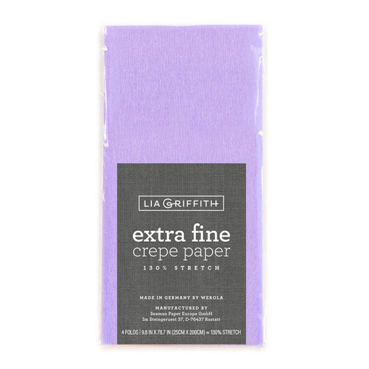 Lia Griffith Crepe Paper Extra Fine - Lilac image 0