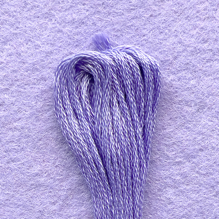 DMC Embroidery Floss - Medium Dark Blue Violet 155 image 0