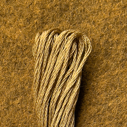 DMC Embroidery Floss - Dark Yellow Beige 3045 image 0