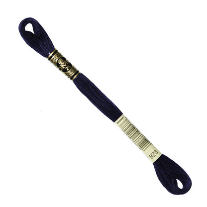 DMC Embroidery Floss - Dark Navy Blue 823 image 1