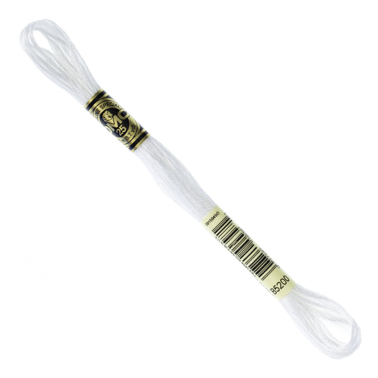 DMC Embroidery Floss - Snow White B5200 image 1
