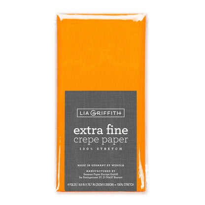 Lia Griffith Crepe Paper Extra Fine - Mango image 0