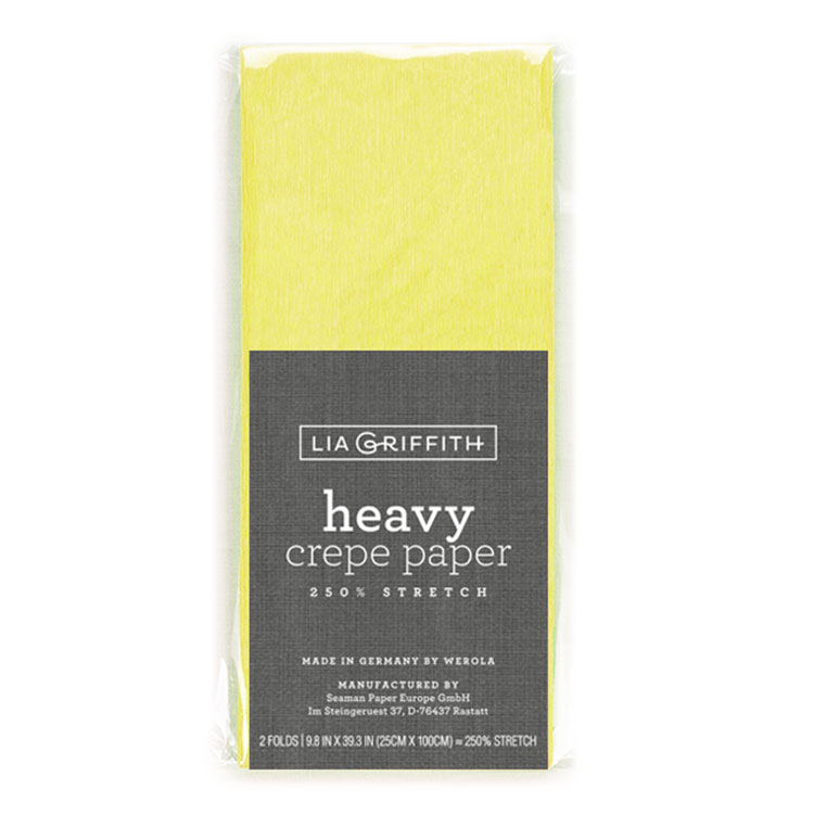 Lia Griffith Crepe Paper Heavy - Pear image 0