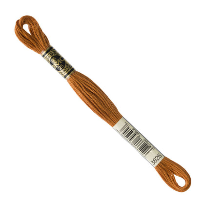 DMC Embroidery Floss - Golden Brown 3826 image 1