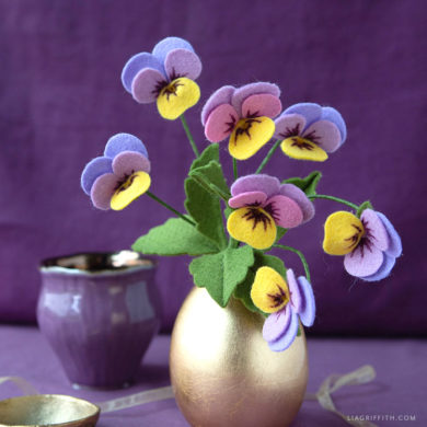 Lia Griffith Felt - Grape image 5