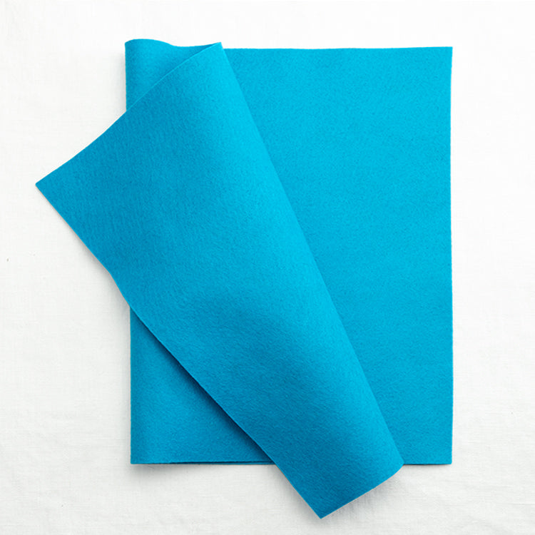 Wool Blend Cyan
