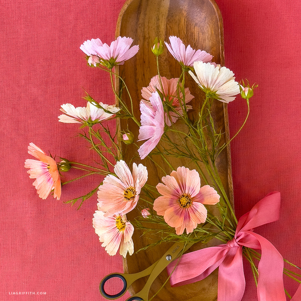 Heavy Crepe Paper - Coral