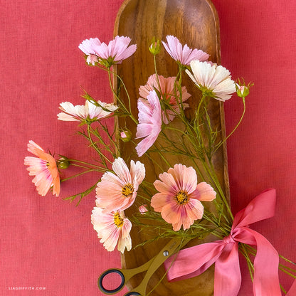 Heavy Crepe Paper - Coral